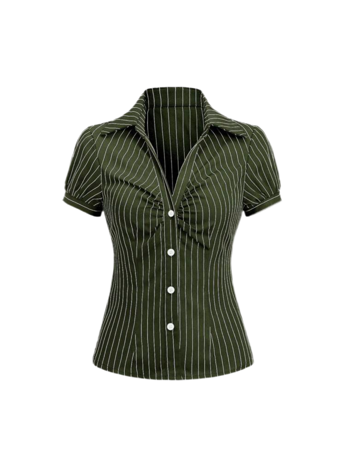 Pinstripe Blouse