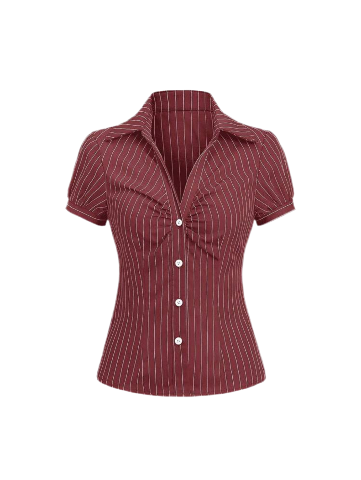 Pinstripe Blouse
