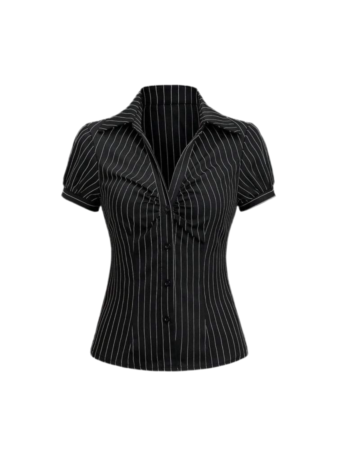 Pinstripe Blouse